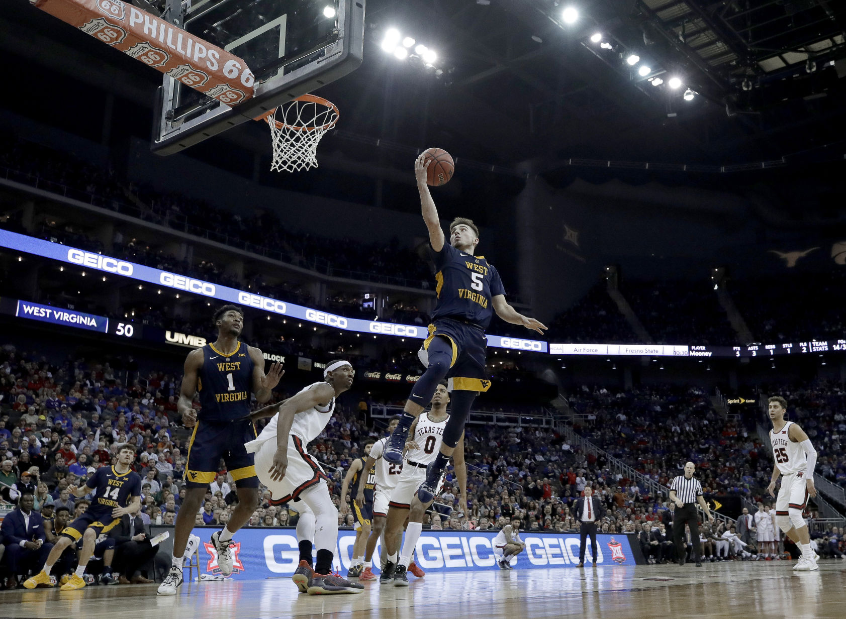 B12 Texas Tech West Virginia Basketball